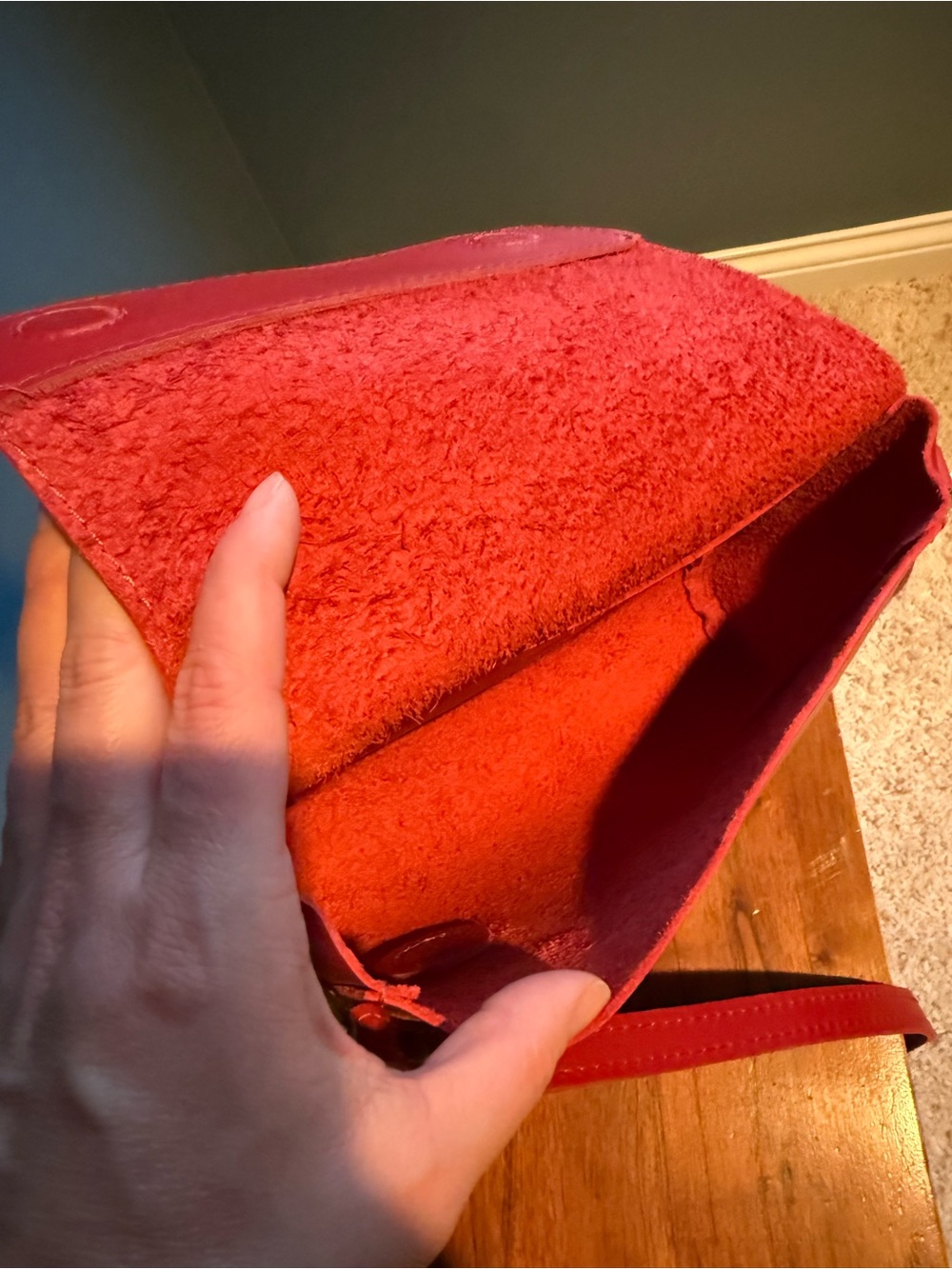 Portland Leather Goods - Metro, Ruby, medium - Picture 8 of 8